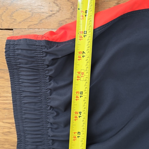 FILA BRAND WOMENS GRAY AND ORANGE ATHLETIC SHORTS SIZE LARGE - Picture 11 of 14